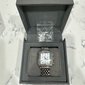 Michele Deco Diamond Watch